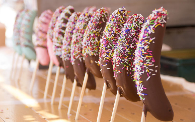 昼の部ビッグイベント ～ チョコバナナ祭り～